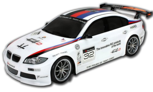 Автомодель Team Magic шоссейная 1:10 E4JR BMW 320 (белый)