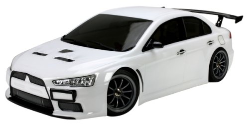 Автомодель Team Magic шоссейная 1:10 E4JR Mitsubishi Evolution X (белый)