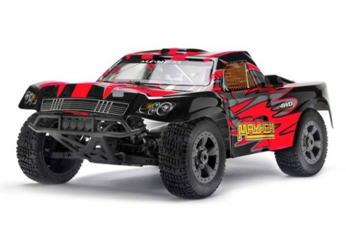 Автомодель Himoto Шорт 1:8 Mayhem MegaE8SCL бесколлекторный (красный)