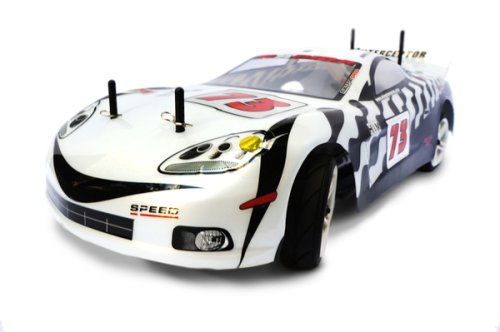 Автомодель на радіокеруванні Himoto шосейна 1:10 NASCADA HI5101 (білий)