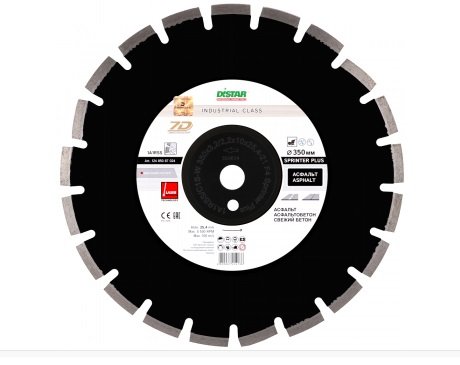 Круг алмазный отрезной Distar 1A1RSS/C1S-W 350x3