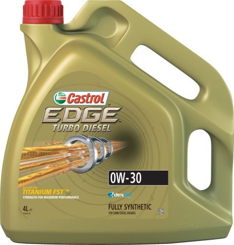 Моторное масло Castrol EDGE TURBO DIESEL 0W-30 Titanium 4 л