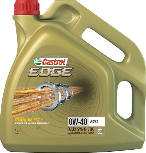 Моторное масло Castrol EDGE 0W-40 A3/B4 Titanium 4 л