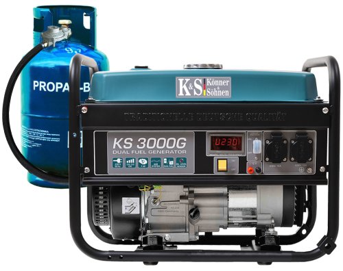 Газобензиновий генератор Konner & Sohnen KS 3000-G