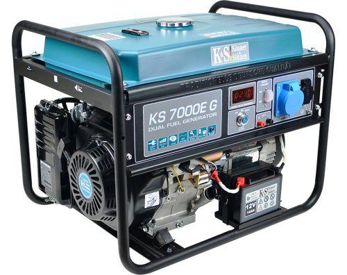 Газобензиновый генератор Konner&Sohnen KS 7000E-G