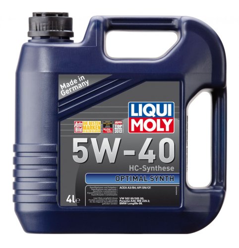 Моторное масло Liqui Moly Optimal Synth SAE 5W-40 4л