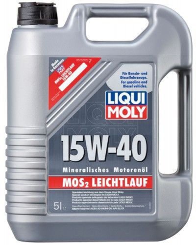Моторное масло Liqui Moly MoS2 Leichtlauf 15W-40 5л