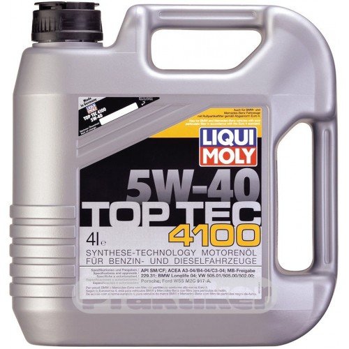 Моторное масло Liqui Moly Top Tec 4100 5W-40 4л