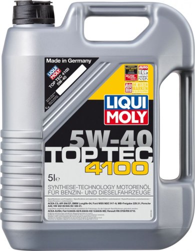 Моторное масло Liqui Moly Top Tec 4100 5W-40 5л