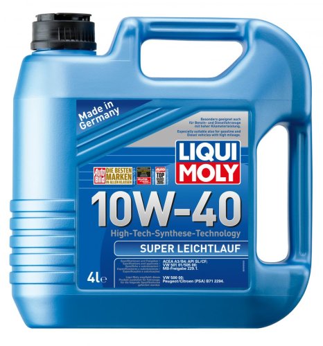 Моторное масло Liqui Moly Super Leichtlauf 10W-40 4л
