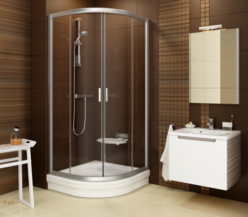 Душевая кабина Ravak BLCP 4-80 white (Grape)