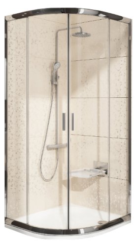 Душевая кабина Ravak BLCP 4-90 bright alu (Transparent)