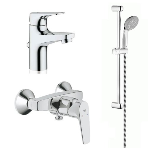 Акційний набір для душа GROHE BauFlow 3 в 1 121630S
