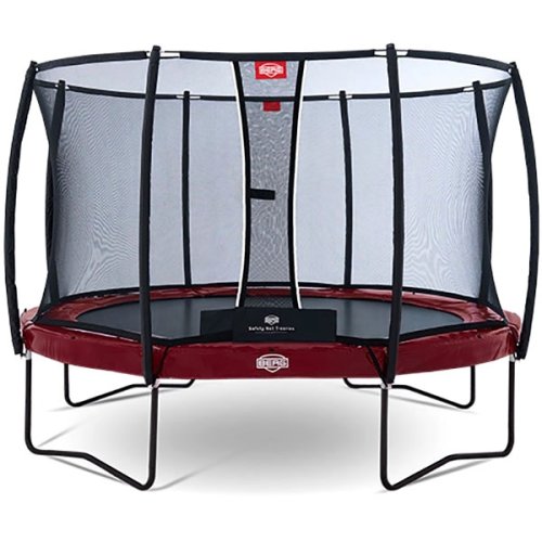 Батут BERG Elite 380 красный + сетка Т-серии 37.12.81.00