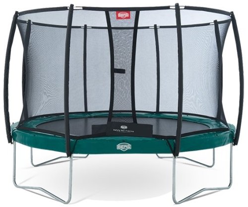 Батут BERG Elite 430 зеленый + сетка Т-серии 37.14.91.00