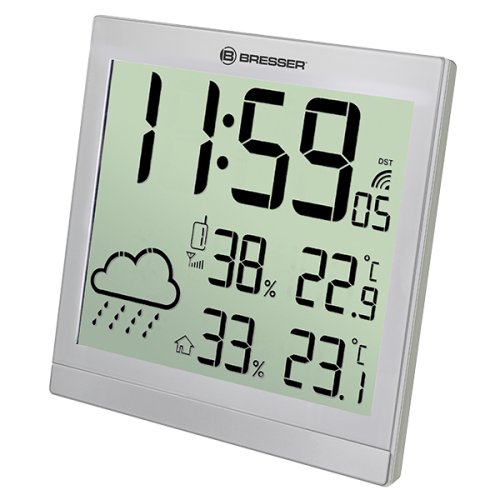 Метеостанция Bresser TemeoTrend JC silver