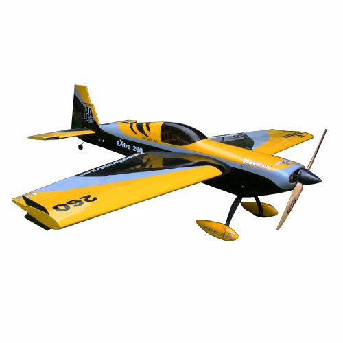 Самолёт Precision Aerobatics р/у Extra 260 1219мм ARF (желтый)