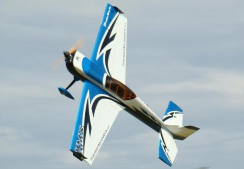 Самолёт Precision Aerobatics р/у Katana MX 1448мм ARF (синий)