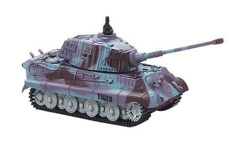 Танк микро Great Wall Toys р/у 1:72 King Tiger (фиолетовый) GWT2203-2