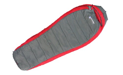 Спальный мешок Terra Incognita Termic 1200 R красный/серый