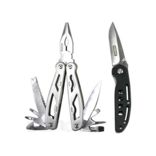 Мультитул STANLEY Multitool 12 в 1 + складной карманный нож