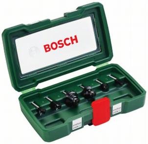 Набор фрез Bosch 6 нм SET 6 MM хвост. PROMOLINE