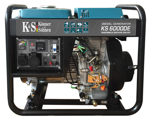 Дизельный генератор Konner&Sohnen KS 6000DE
