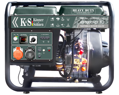 Дизельний генератор Konner & Sohnen KS 9000HDE-1/3