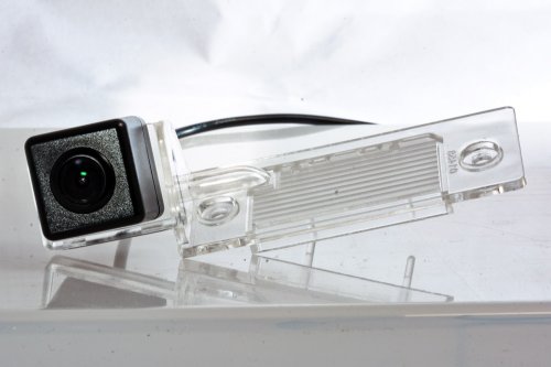 Камера заднього огляду Fighter CS-HCCD + FM-14 (VW / Skoda / Seat)