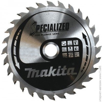 Пильный диск по дереву Makita B-09260 160x20/28 (SP6000)