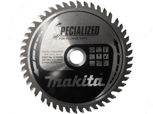 Пильный диск по дереву Makita B-09298 165x20 мм 48T (SP6000)