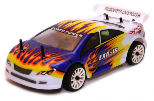 Автомобіль на радіокеруванні Himoto 1:16 EXO-16 HI4182 Brushed (синій)