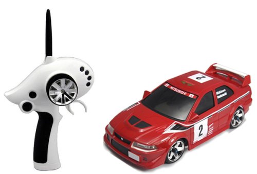 Автомодель Firelap р/у 1:28 IW02M-A Mitsubishi EVO 2WD (красный)