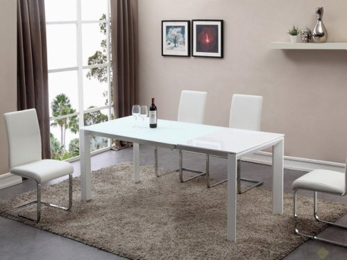 Стол обеденный Nicolas BRISTOL S белый MD000008