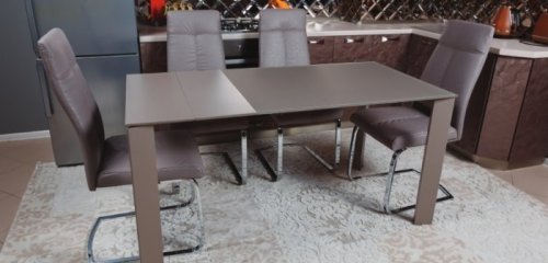 Стол обеденный Nicolas BRISTOL S мокко MD000011