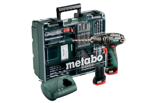 Шуруповерт ударный аккумуляторный Metabo PowerMaxx SB Basic Set