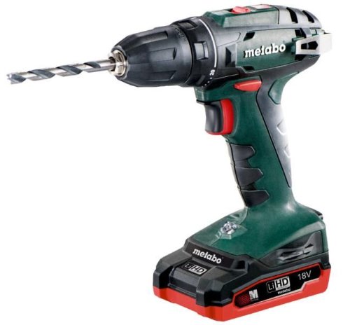 Шуруповерт аккумуляторный Metabo BS 18 LiHD