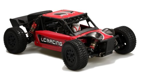 Баггі на радіокеруванні піщана 1:14 LC Racing DTH безколекторна (червоний)