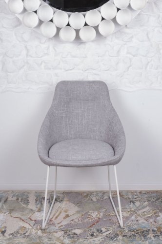 Стілець Nicolas VITORIA світло-сірий MD000091