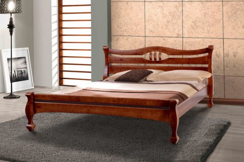 Кровать двуспальная МИКС-мебель Динара 160х200 сосна