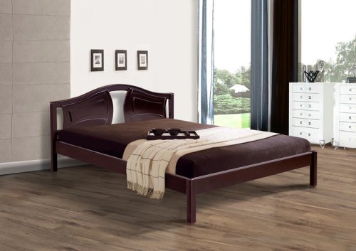 Кровать двуспальная МИКС-мебель Марго 180х200 ольха