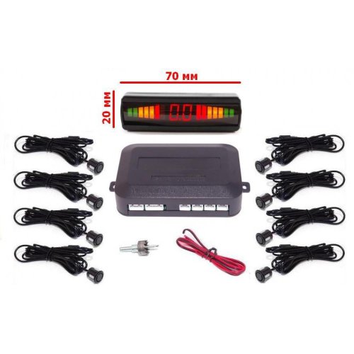 Парктроник BAXSTER PS-818-11 черный