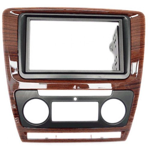 Рамка переходная CARAV 11-352 Skoda Oktavia 08-13 (Manual Air-Cond) Wooden