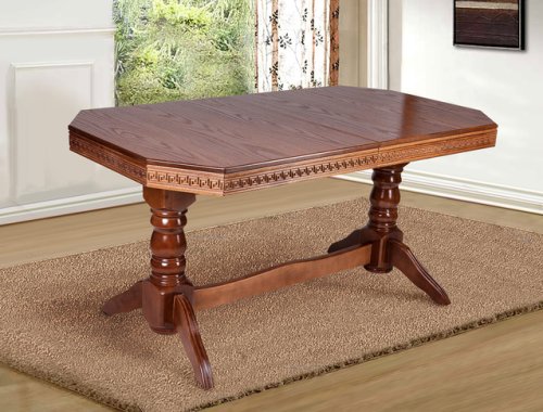 Стіл обідній розкладний МІКС-меблі Буковель бук