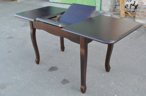 Стол обеденный раскладной МИКС-мебель Лидер Венге-шоколад