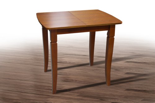 Стіл обідній розкладний МІКС-меблі Лінда шпон дуба коньячний