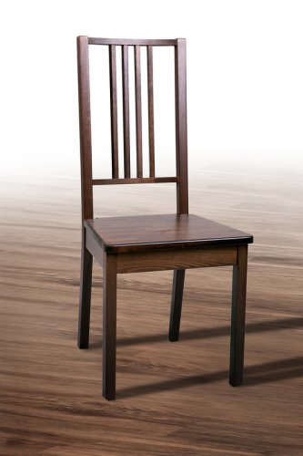 Стул твердый МИКС-мебель Классик Орех темный