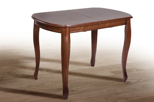 Стол обеденный раскладной МИКС-мебель Турин ясень 120х80 орех