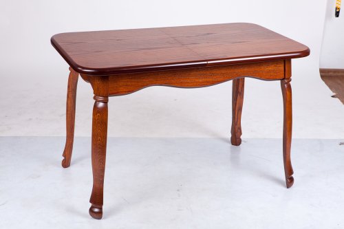 Стіл обідній розкладний МІКС-меблі Гаїті Горіх темний 160x85 дуб