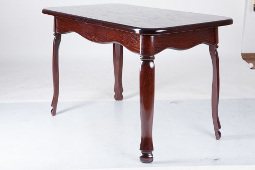 Стіл обідній розкладний МІКС-меблі Гаїті Каштан 120x70 Дуб